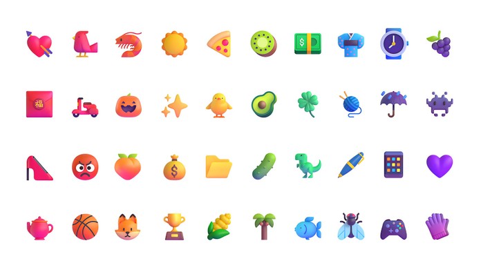 https://www.behance.net/gallery/125956251/Microsoft-Emojis